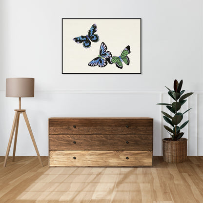 Plakat  Butterfly 4, Sekka Japoński Vintage do Salonu