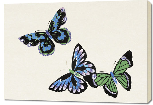 Obraz  Butterfly 4, Sekka Japoński Vintage do Salonu