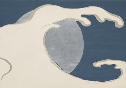 Plakat  Waves and Sun, Sekka Japoński Vintage do Salonu