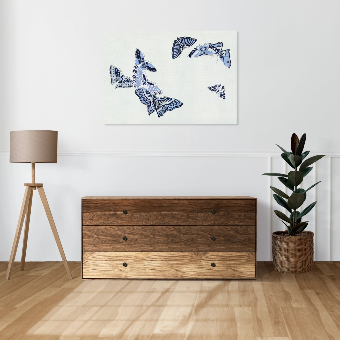 Obraz  Butterfly 8, Sekka Japoński Vintage do Salonu