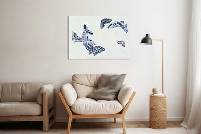 Obraz  Butterfly 8, Sekka Japoński Vintage do Salonu