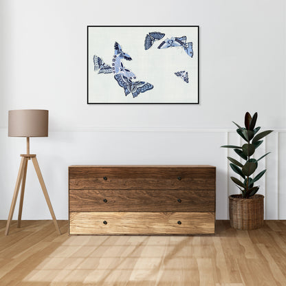 Plakat  Butterfly 8, Sekka Japoński Vintage do Salonu