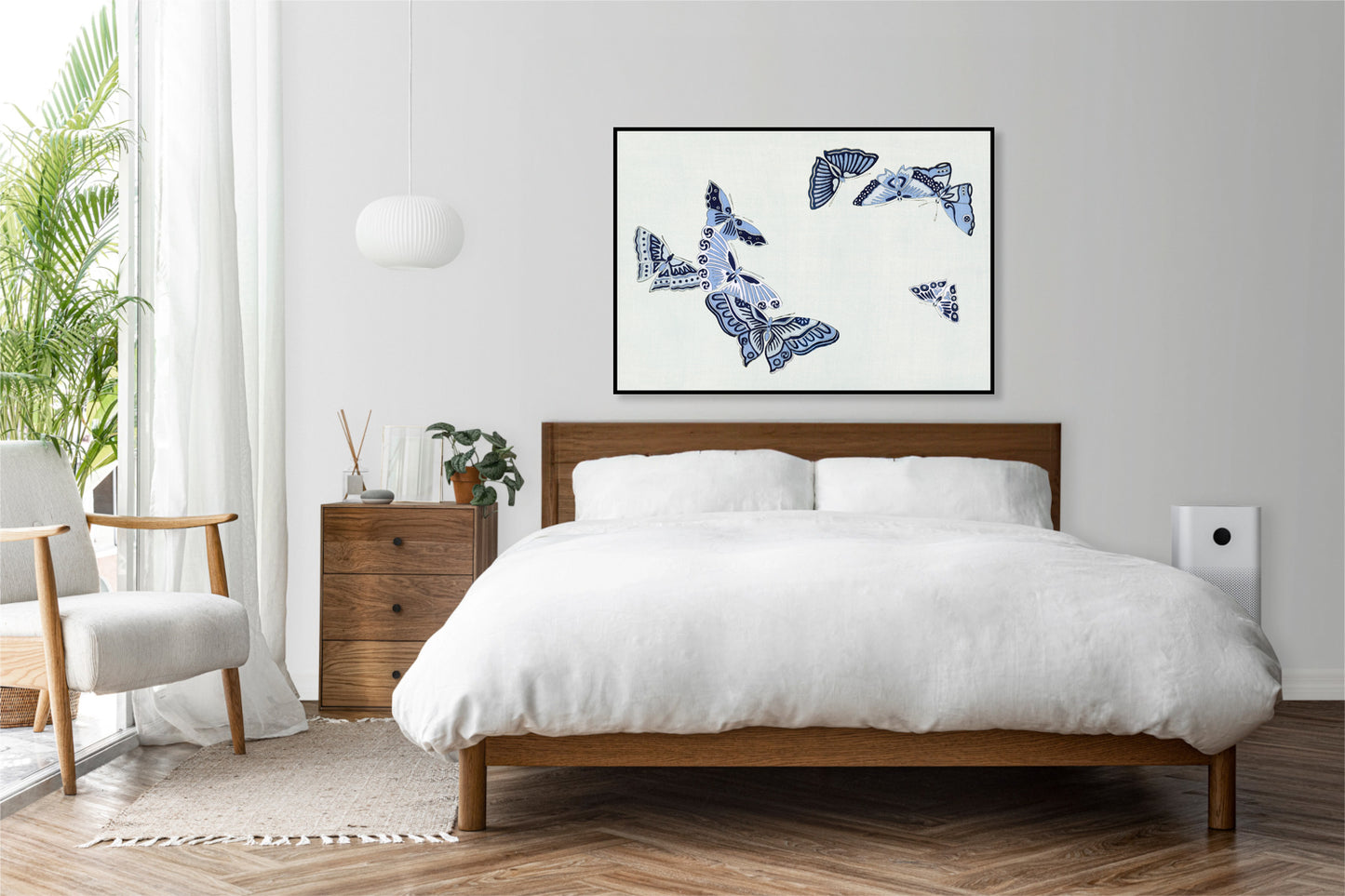 Plakat  Butterfly 8, Sekka Japoński Vintage do Salonu