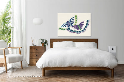 Obraz  Butterfly 9, Sekka Japoński Vintage do Salonu