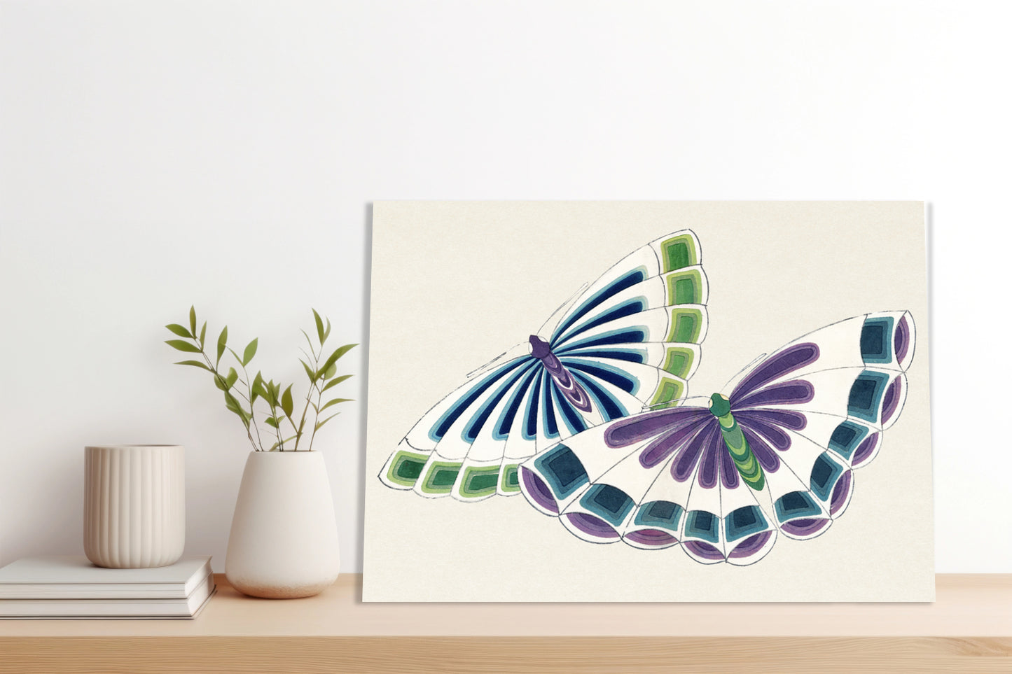 Obraz  Butterfly 9, Sekka Japoński Vintage do Salonu