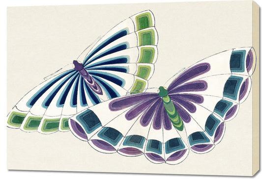 Obraz  Butterfly 9, Sekka Japoński Vintage do Salonu