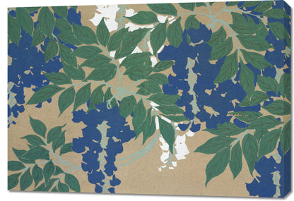 Obraz  Wisteria, Sekka Japoński Vintage do Salonu