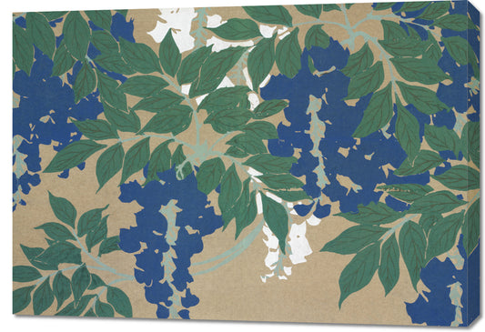 Obraz  Wisteria, Sekka Japoński Vintage do Salonu