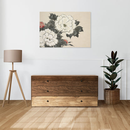 Obraz  Flowers, Sekka Japoński Vintage do Salonu