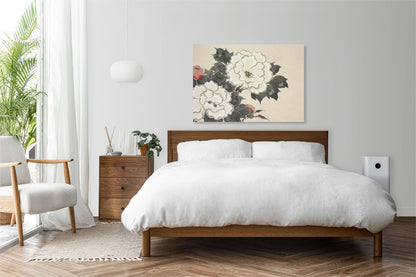 Obraz  Flowers, Sekka Japoński Vintage do Salonu
