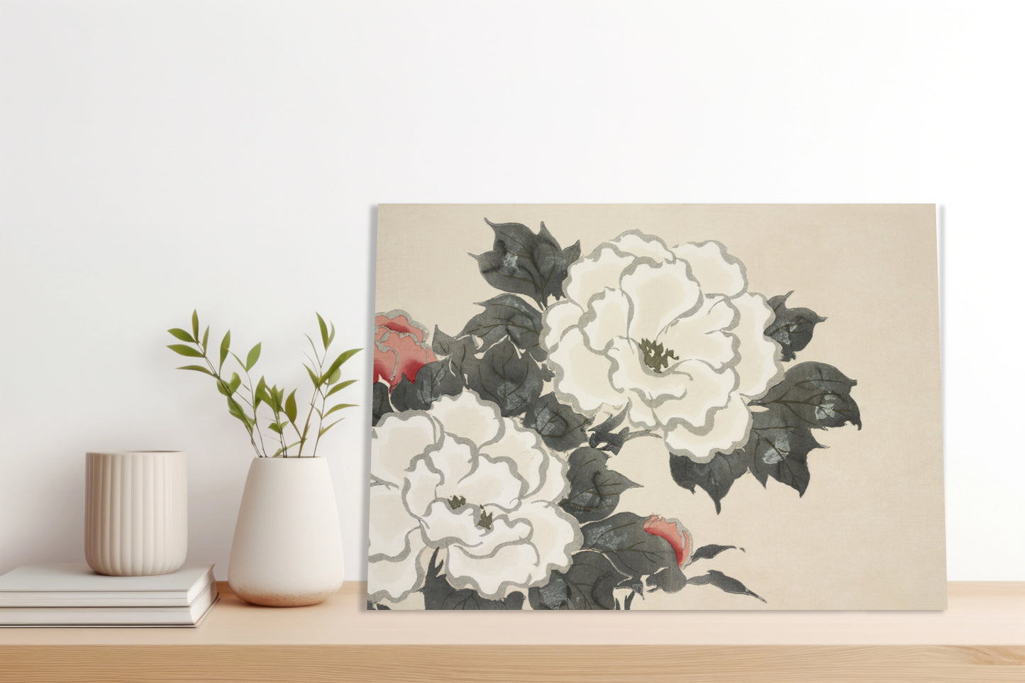Obraz  Flowers, Sekka Japoński Vintage do Salonu