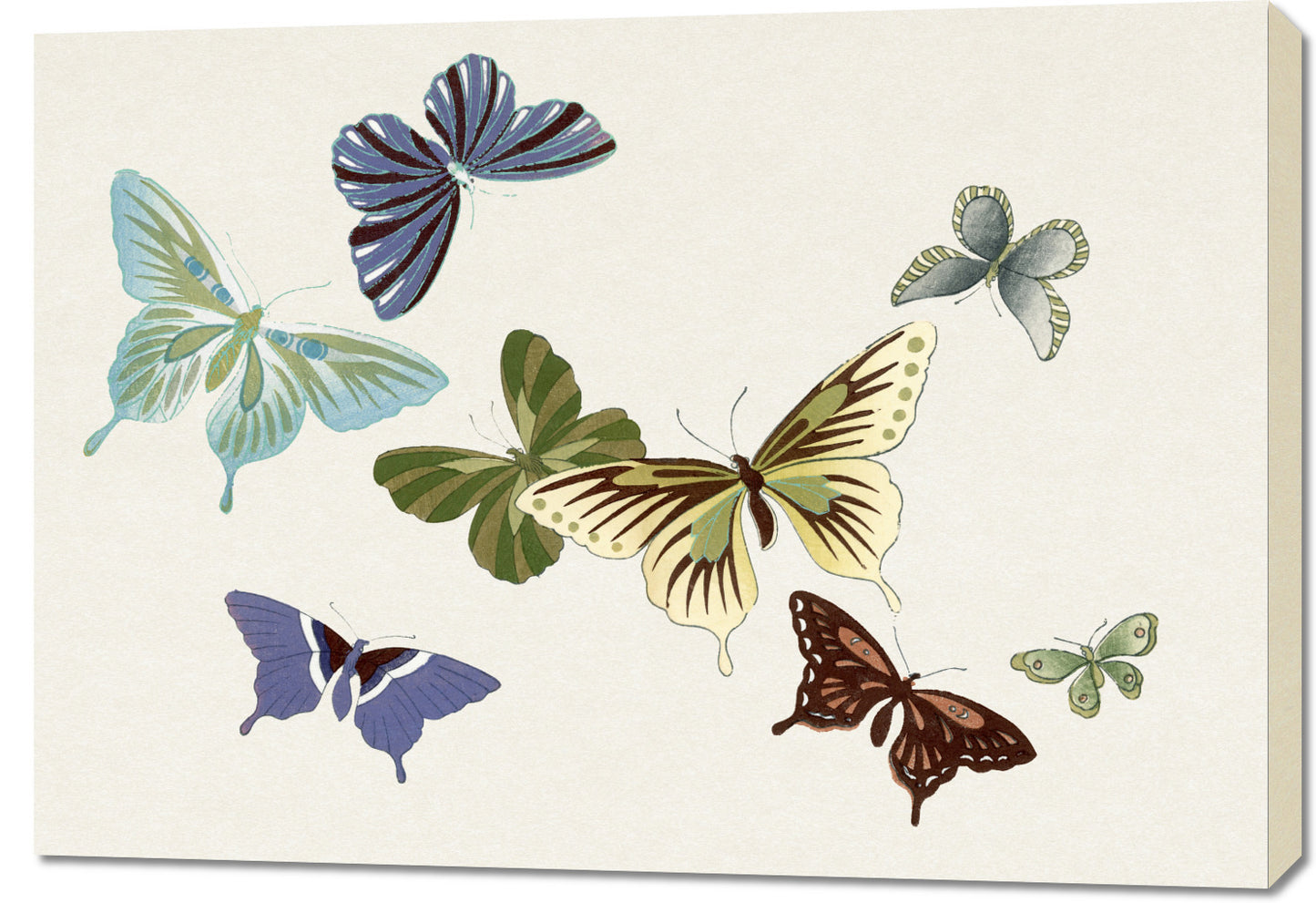 Obraz  Butterfly 10, Sekka Japoński Vintage do Salonu