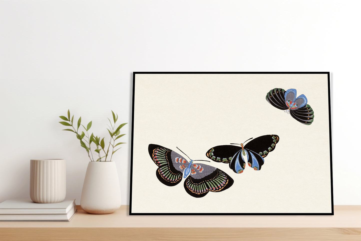 Plakat  Butterfly 11, Sekka Japoński Vintage do Salonu