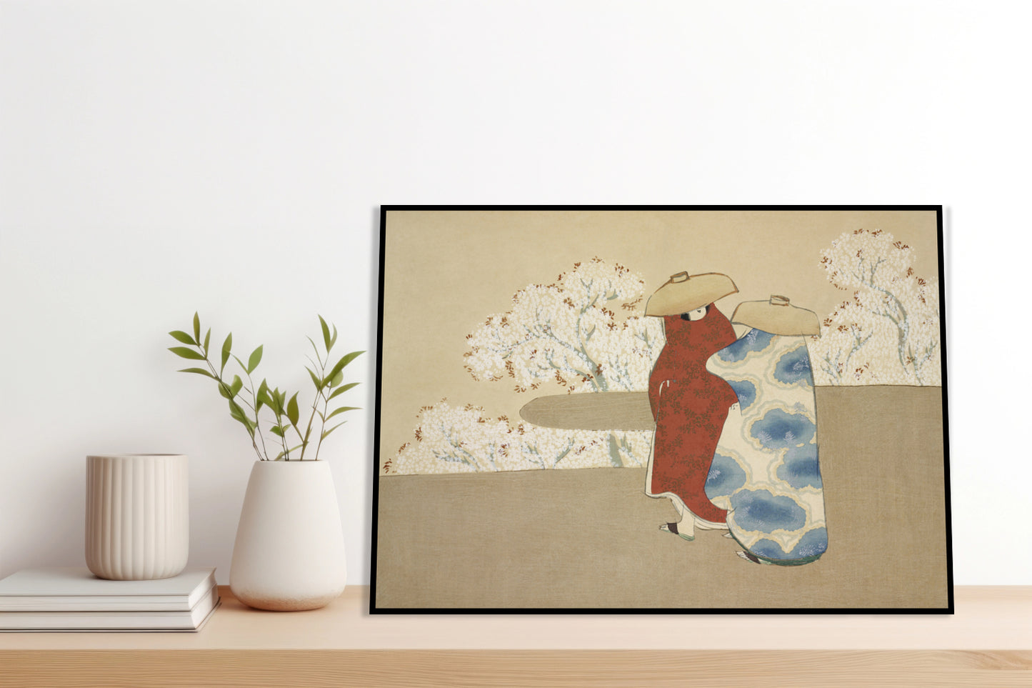 Plakat  Hanami, Sekka Japoński Vintage do Salonu