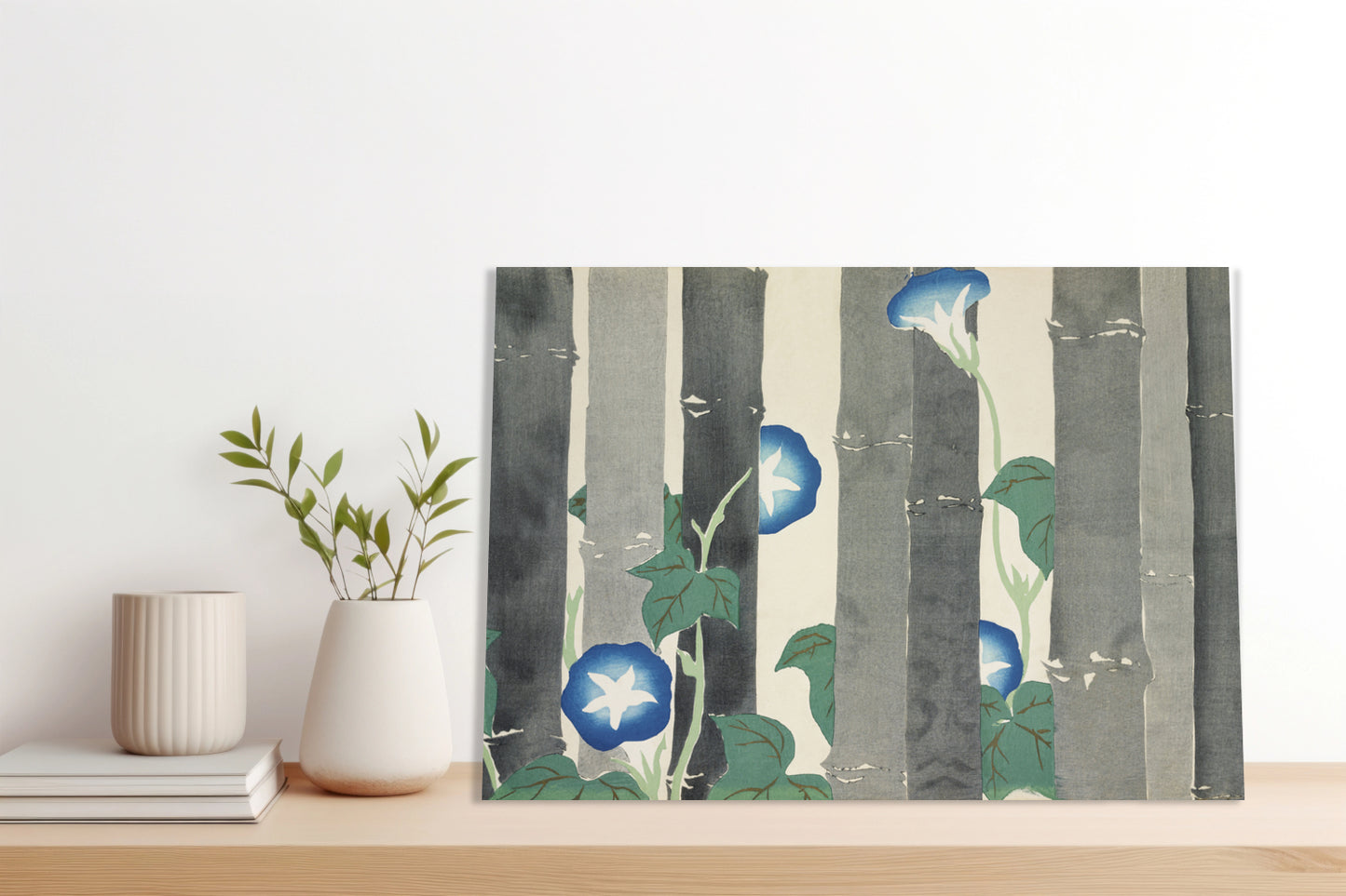 Obraz  Morning Glories, Sekka Japoński Vintage