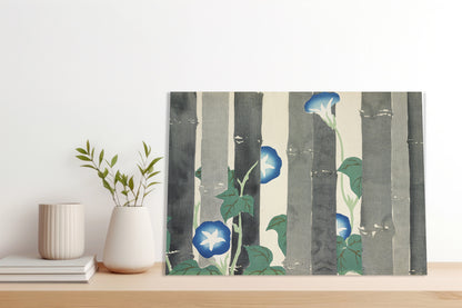 Obraz  Morning Glories, Sekka Japoński Vintage
