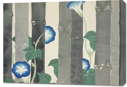 Obraz  Morning Glories, Sekka Japoński Vintage