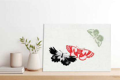 Obraz  Butterfly 13, Sekka Japoński Vintage do Salonu