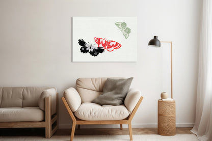 Obraz  Butterfly 13, Sekka Japoński Vintage do Salonu