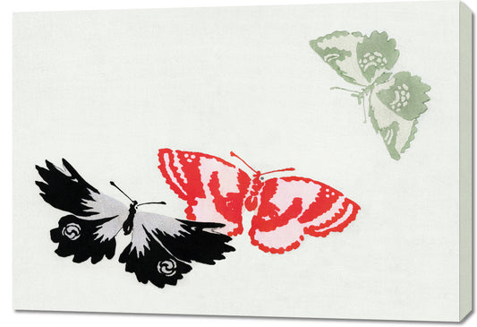Obraz  Butterfly 13, Sekka Japoński Vintage do Salonu