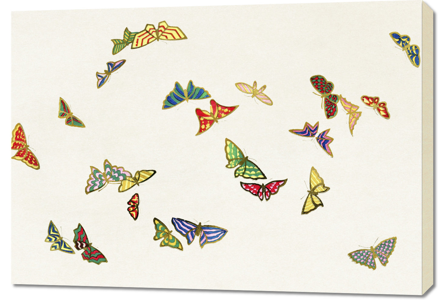 Obraz  Butterfly 14, Sekka Japoński Vintage do Salonu