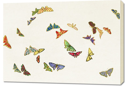 Obraz  Butterfly 14, Sekka Japoński Vintage do Salonu