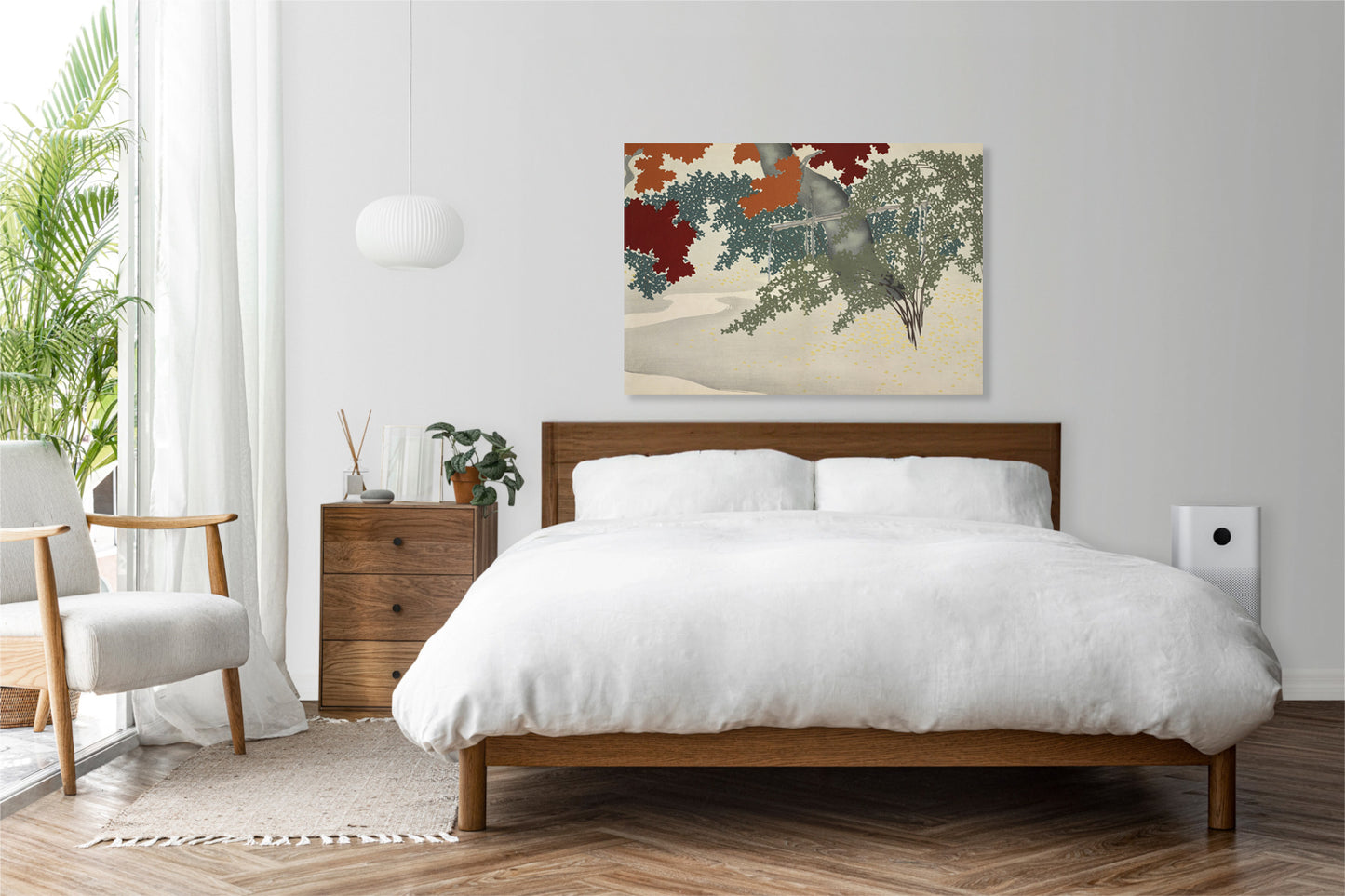 Obraz  Maple, Sekka Japoński Vintage do Salonu