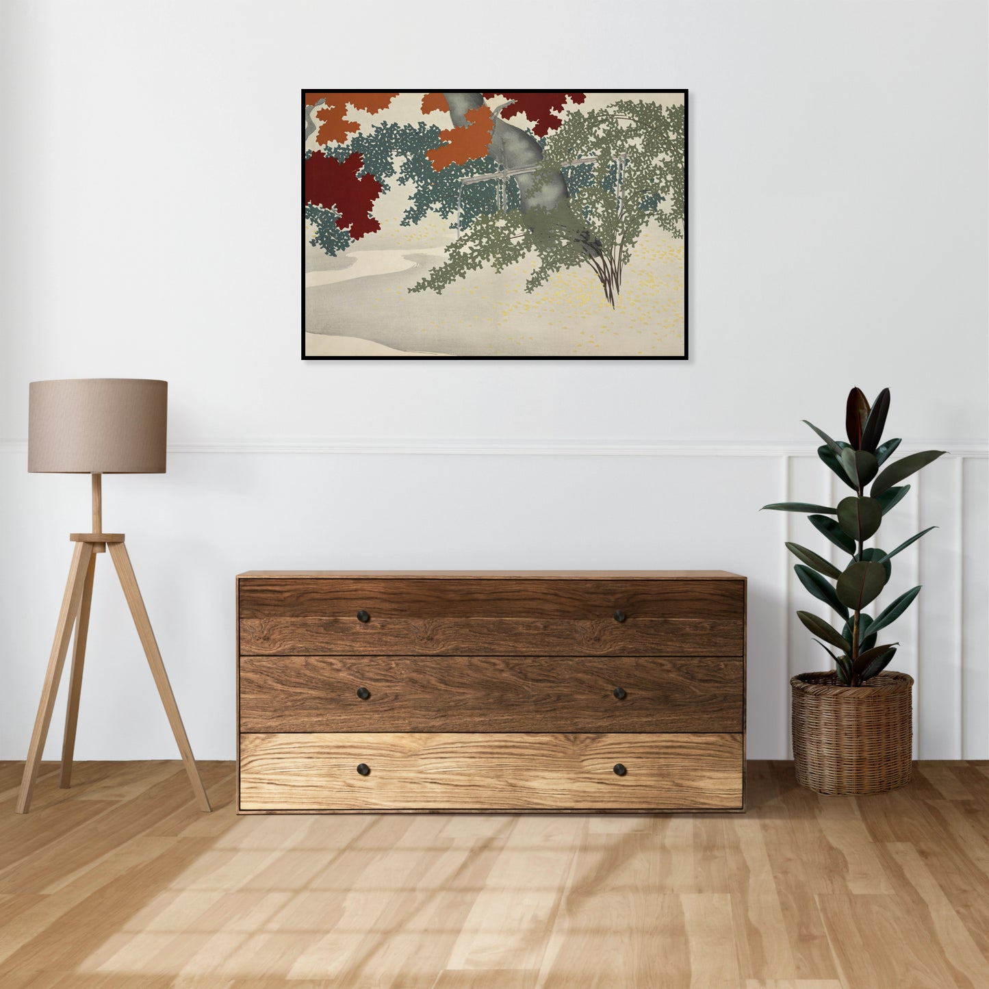 Plakat  Maple, Sekka Japoński Vintage do Salonu