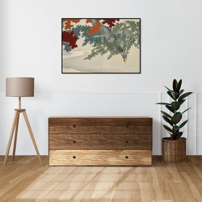 Plakat  Maple, Sekka Japoński Vintage do Salonu