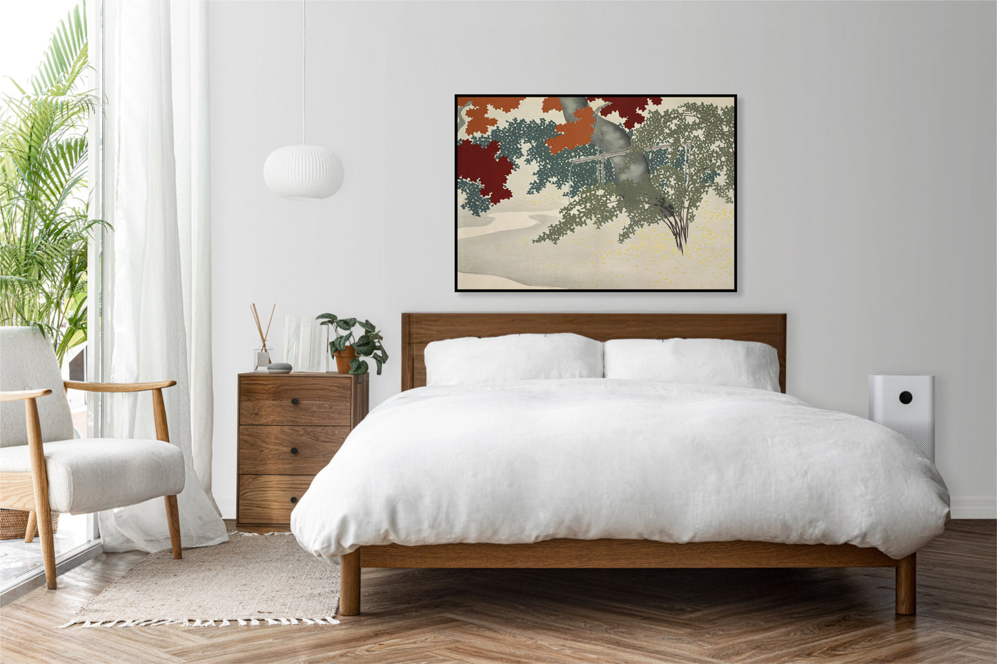 Plakat  Maple, Sekka Japoński Vintage do Salonu