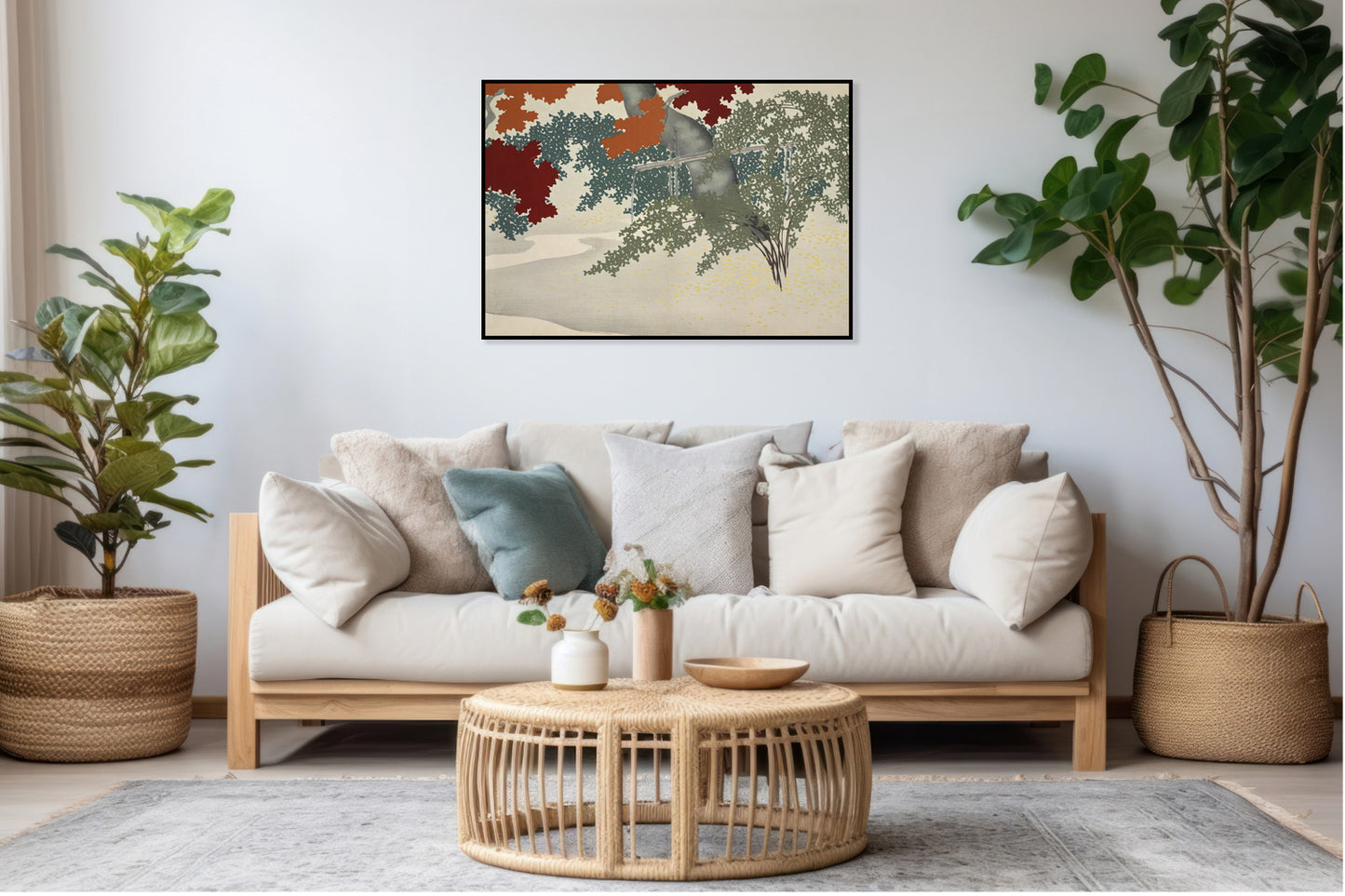 Plakat  Maple, Sekka Japoński Vintage do Salonu