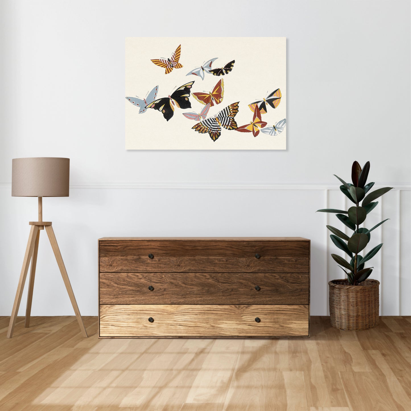 Obraz  Butterfly 15, Sekka Japoński Vintage do Salonu