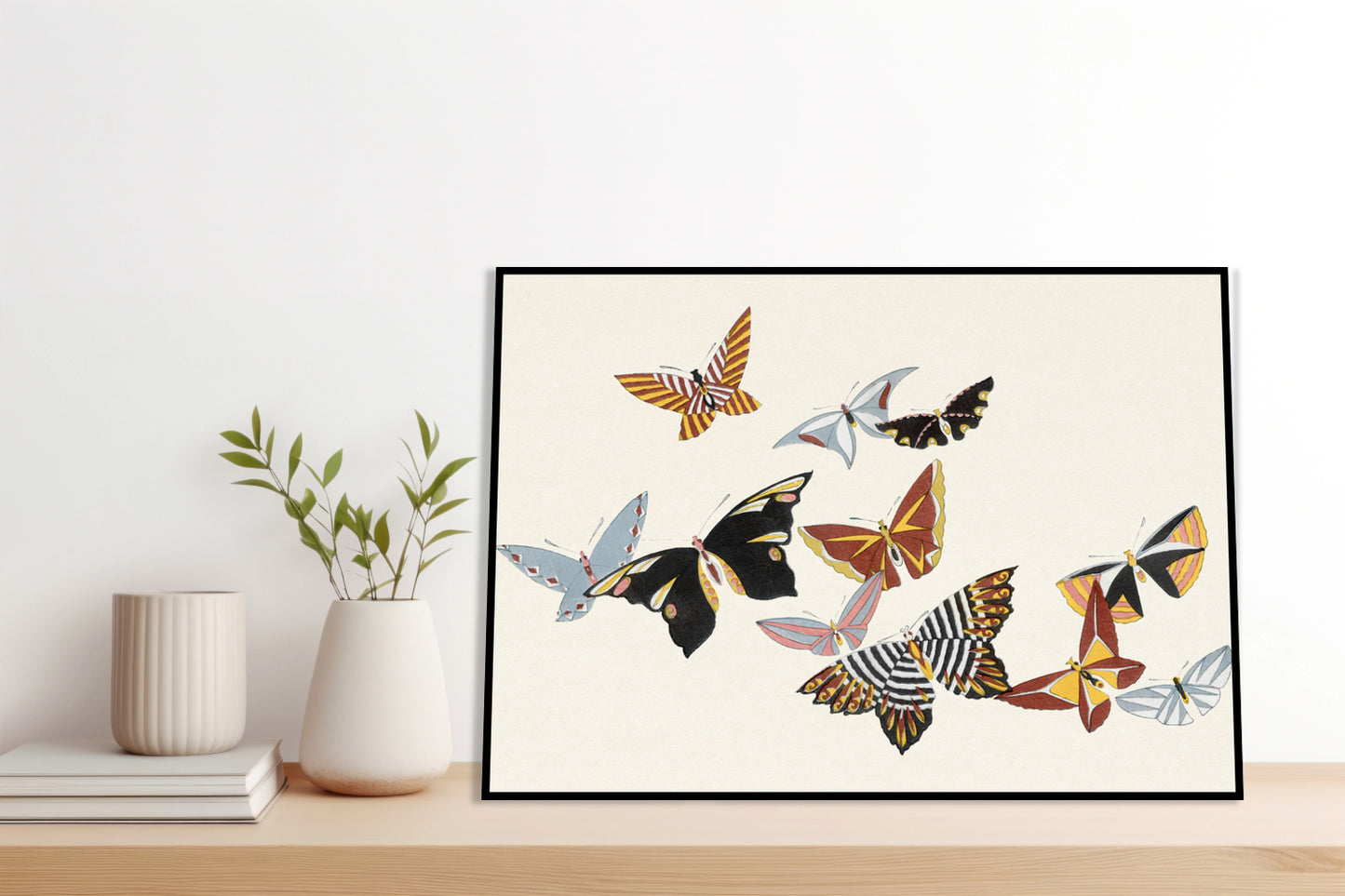 Plakat  Butterfly 15, Sekka Japoński Vintage do Salonu