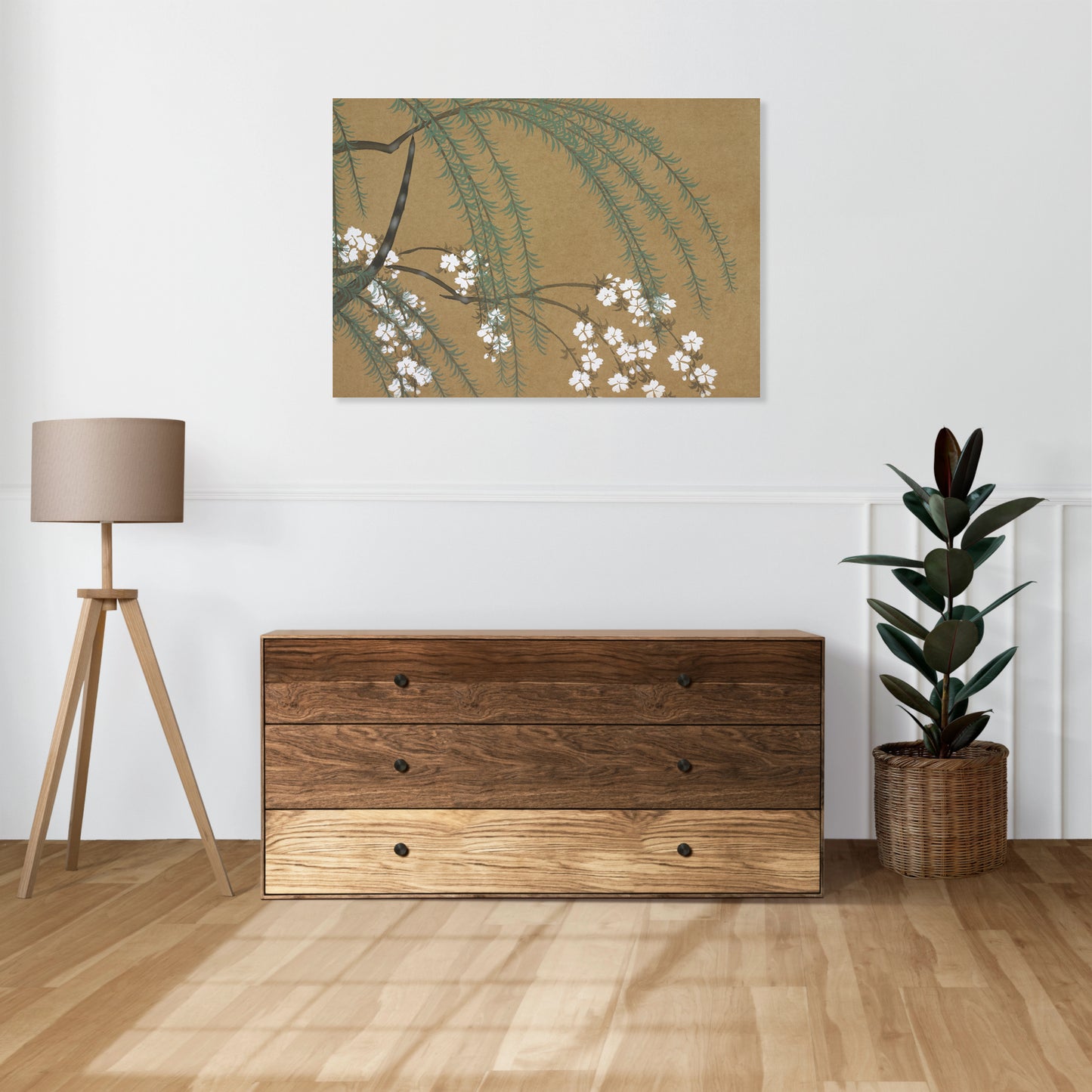 Obraz  Blossoms, Sekka Japoński Vintage do Salonu