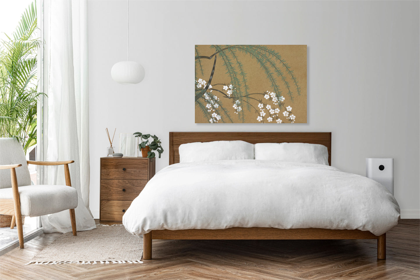 Obraz  Blossoms, Sekka Japoński Vintage do Salonu
