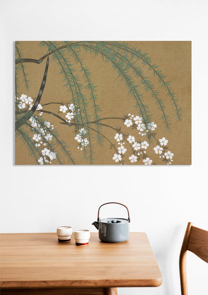 Obraz  Blossoms, Sekka Japoński Vintage do Salonu
