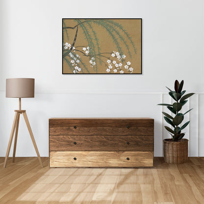 Plakat  Blossoms, Sekka Japoński Vintage do Salonu