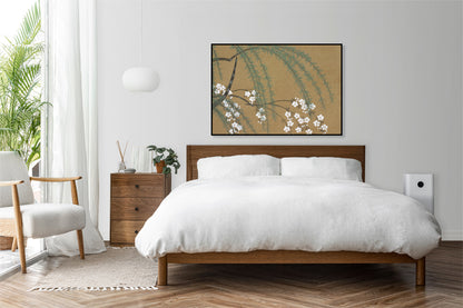 Plakat  Blossoms, Sekka Japoński Vintage do Salonu