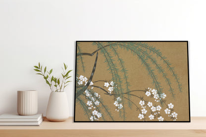 Plakat  Blossoms, Sekka Japoński Vintage do Salonu