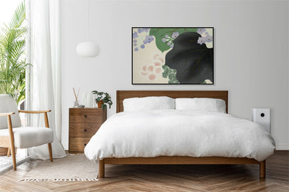 Plakat  Flowers 2 , Sekka Japoński Vintage do Salonu