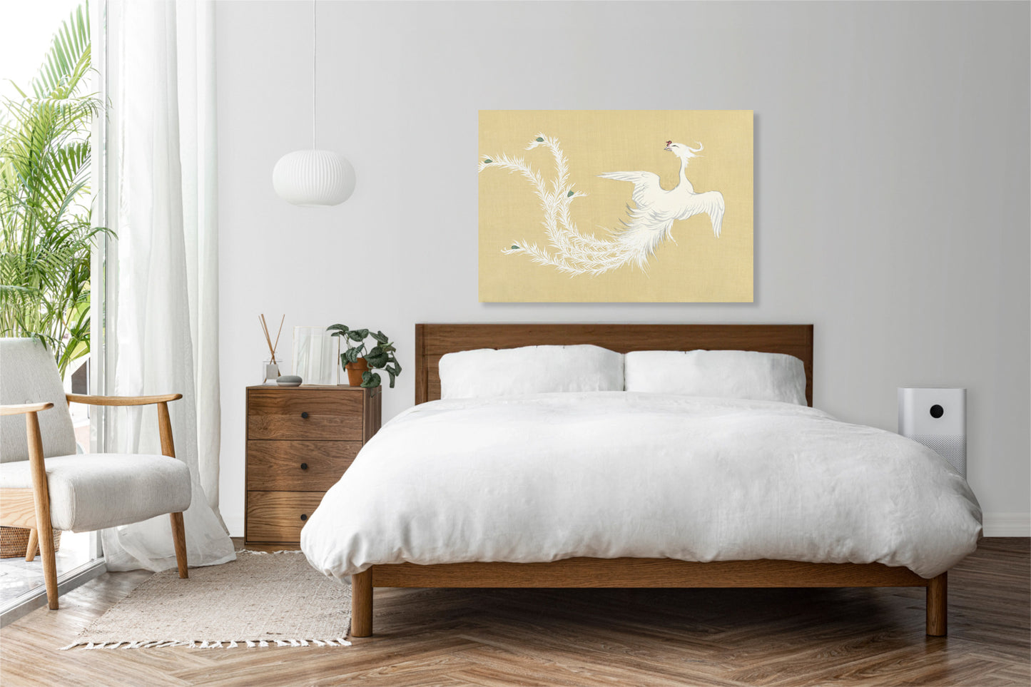 Obraz  Bird, Sekka Japoński Vintage do Salonu