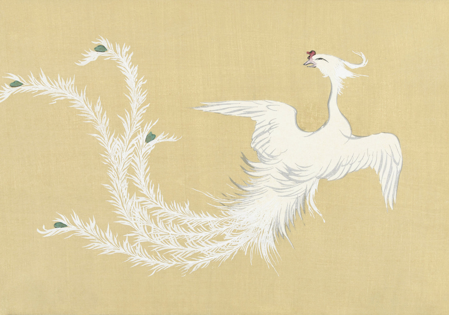 Plakat  Bird, Sekka Japoński Vintage do Salonu