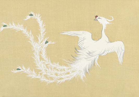 Plakat  Bird, Sekka Japoński Vintage do Salonu