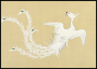 Plakat  Bird, Sekka Japoński Vintage do Salonu