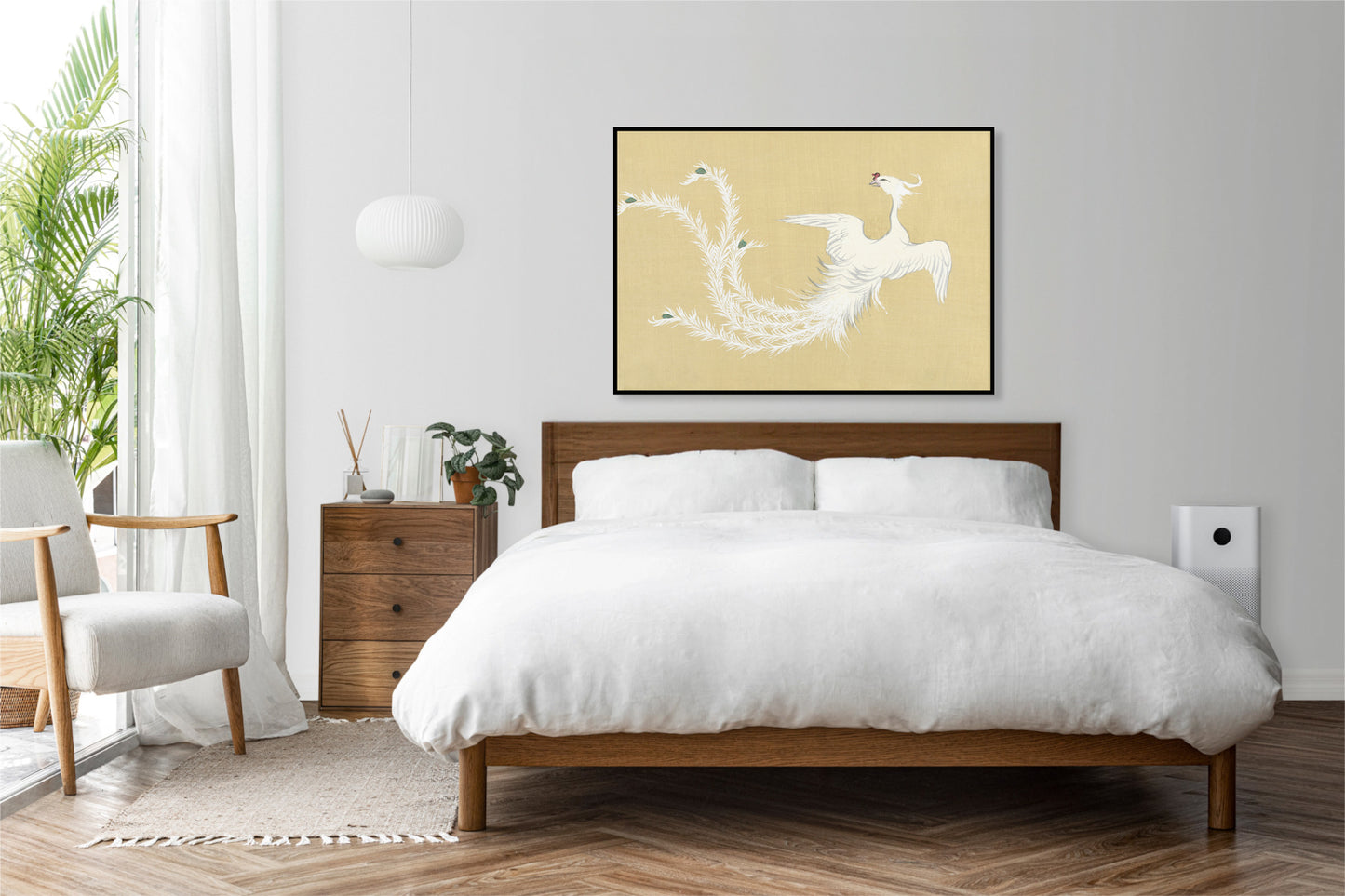 Plakat  Bird, Sekka Japoński Vintage do Salonu
