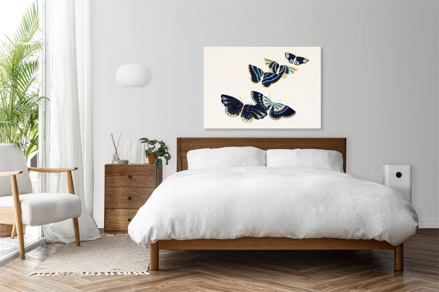 Obraz  Butterfly 17, Sekka Japoński Vintage do Salonu