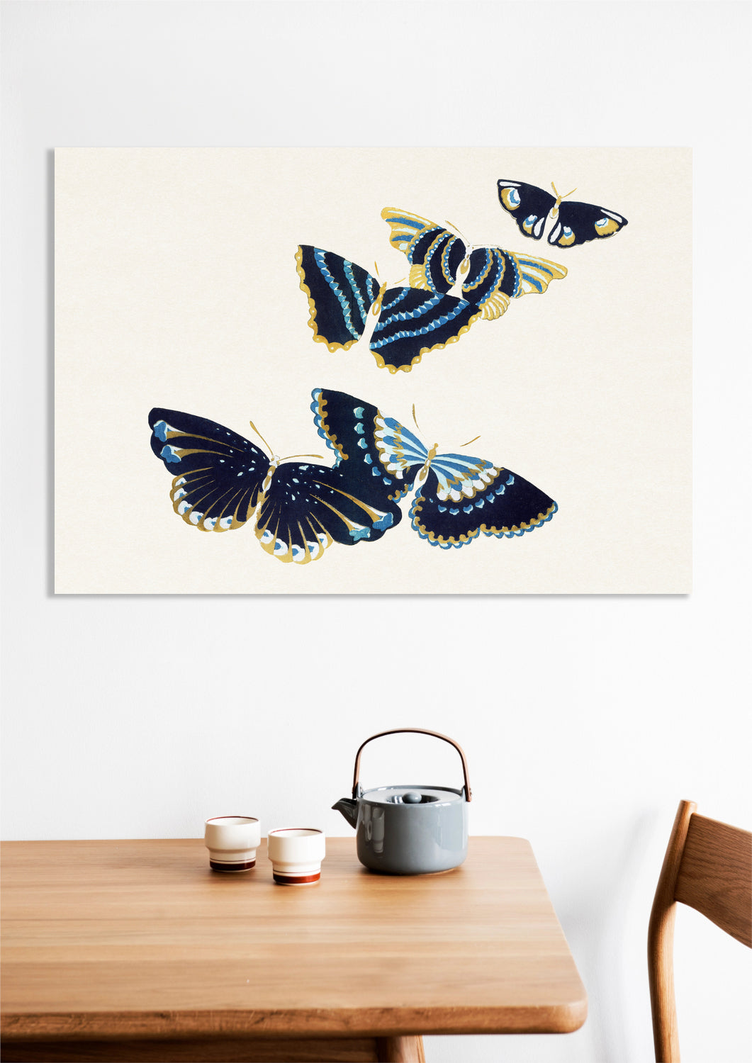 Obraz  Butterfly 17, Sekka Japoński Vintage do Salonu