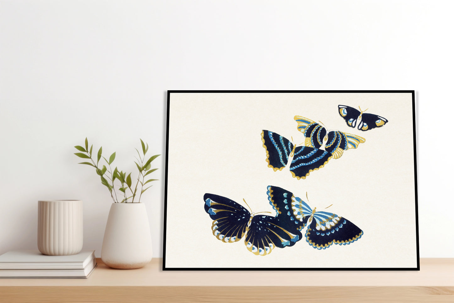 Plakat  Butterfly 17, Sekka Japoński Vintage do Salonu
