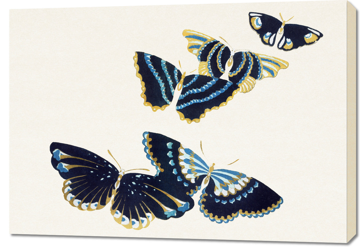 Obraz  Butterfly 17, Sekka Japoński Vintage do Salonu