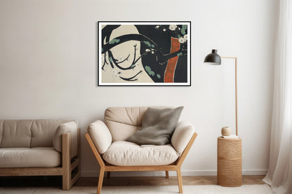 Plakat  Tree, Sekka Japoński Vintage do Salonu